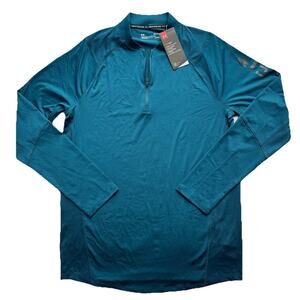 NWT Under Armour Men's MK-1 1/4 Zip Long-Sleeve Shirt Size Medium